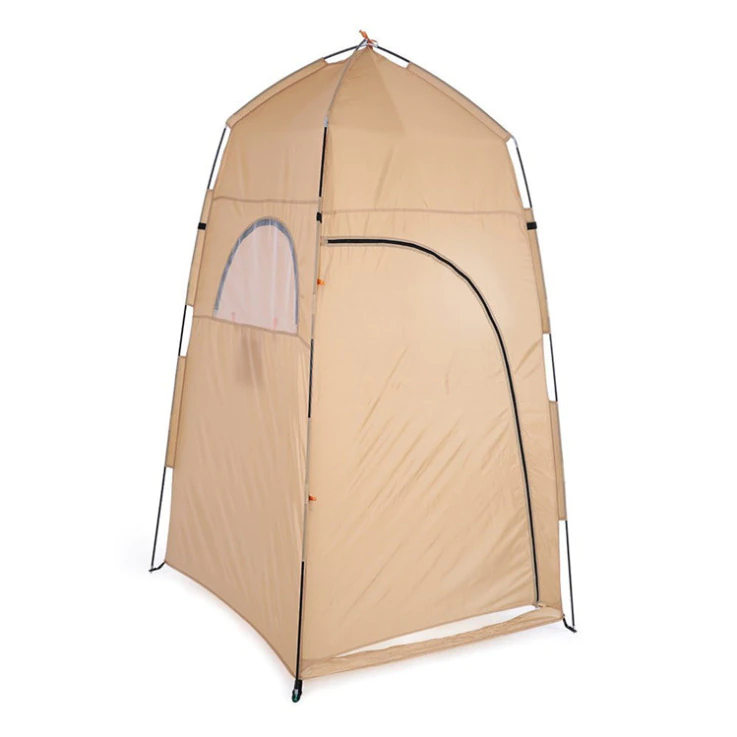Cheap Goat Tents 2022 Portable Outdoor Camping Tent Shower Tent Bath Changing Fitting Room Tent Shelter Camping Beach Privacy Toilet Camping Tent   